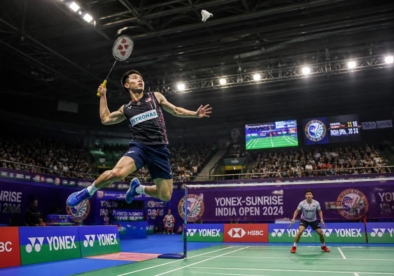 Badminton at a club