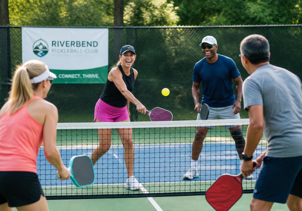 Pickleball at a club